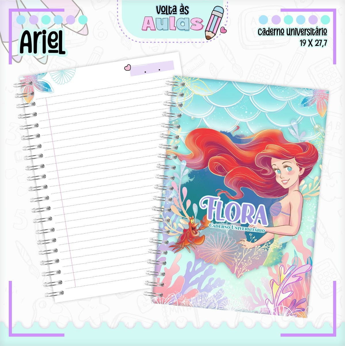 Combo Escolar Ariel Arquivo de Encadernação Digital 1 Combo Escolar Ariel Arquivo de Encadernação Digital