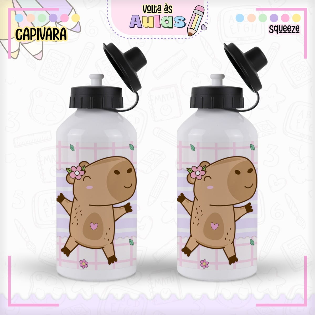 Combo Escolar Capivara 2025 Arquivo para Encadernação 3 Combo Escolar Capivara 2025 Arquivo para Encadernação - Imagem 3