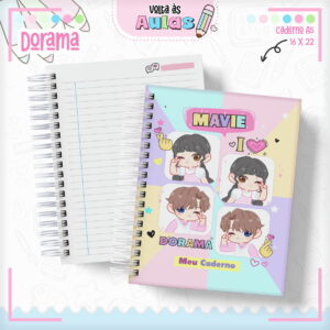 Combo Escolar Doramas Arquivo Digital para Papelaria Kawaii 6 Combo Escolar Doramas Arquivo Digital para Papelaria Kawaii
