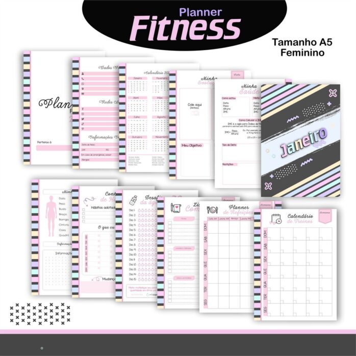 Combo Fitness Feminino e Masculino