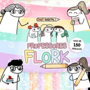 Combo Flork Professores 150 Arquivos Figuras Caneca Almofada