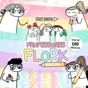 Combo Flork Professores 150 Arquivos Figuras Caneca Almofada