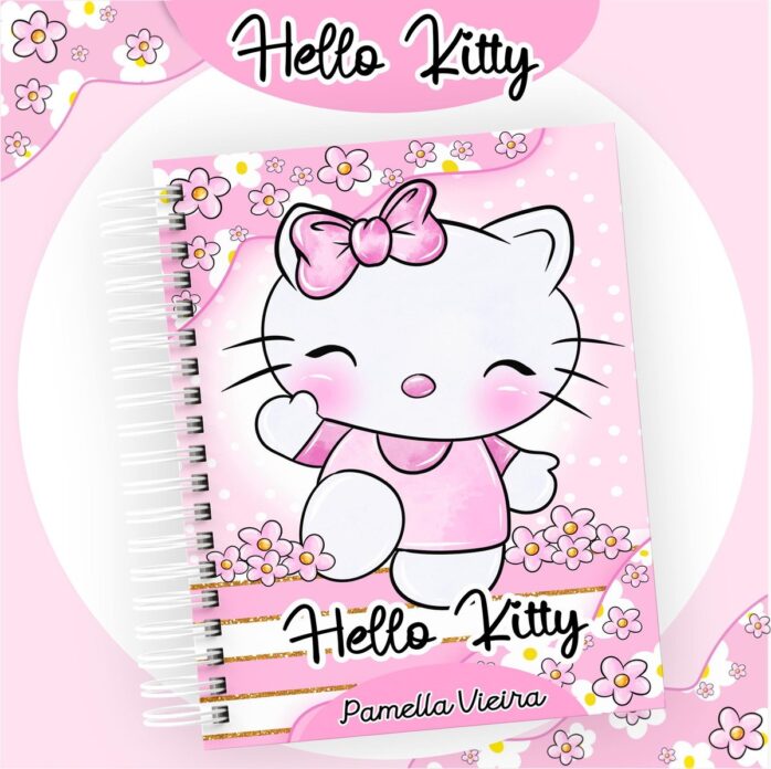 Combo Hello Kitty Encadernação