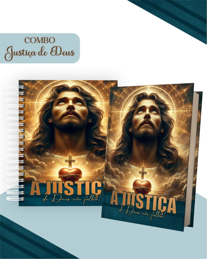 Combo Justiça de Deus - Encadernação