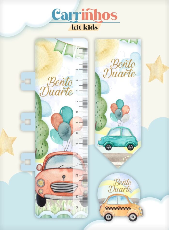 Combo Kids Carrinhos