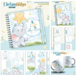 Combo Kids Elefantinho Menino