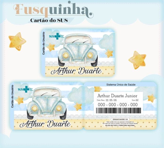 Combo Kids Fusquinha