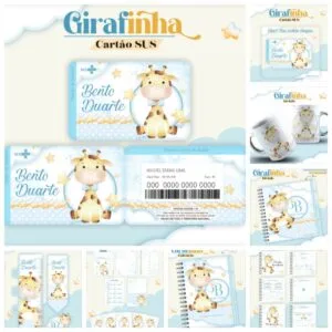 Combo Kids Girafinha