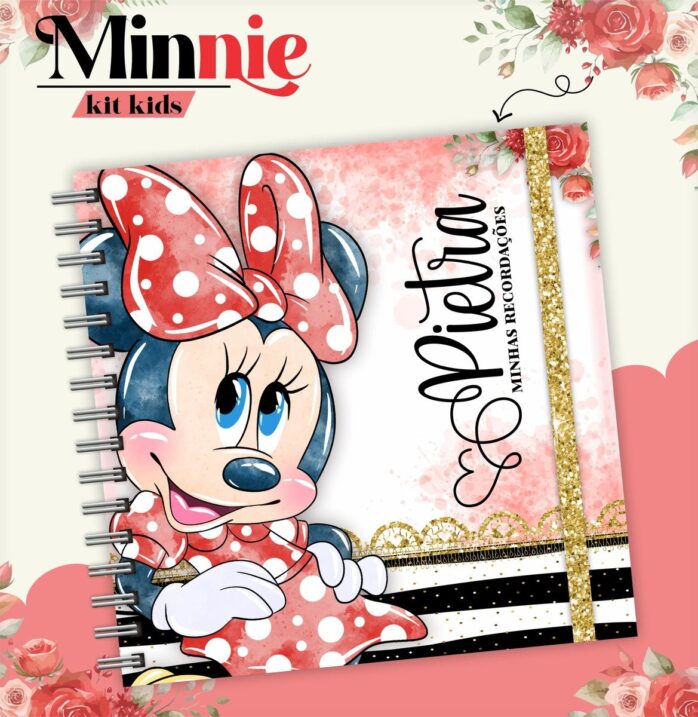 Combo Kids Minnie Vermelha