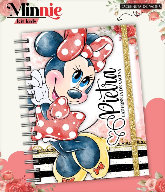 Combo Kids Minnie Vermelha