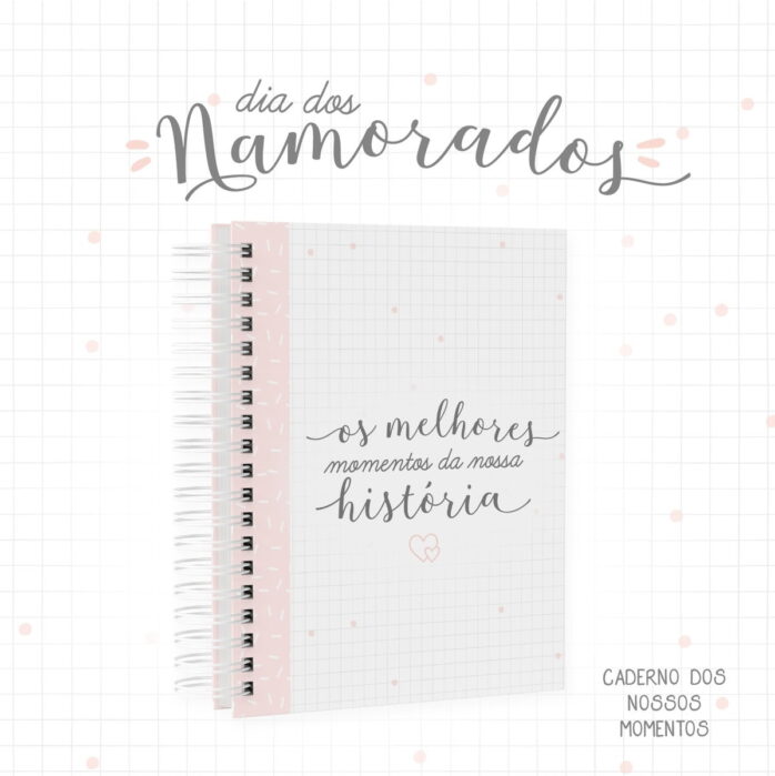 Combo Livro e Cadernos Dia dos Namorados