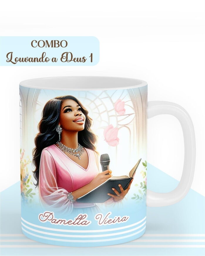Combo Louvando a Deus - Encadernação