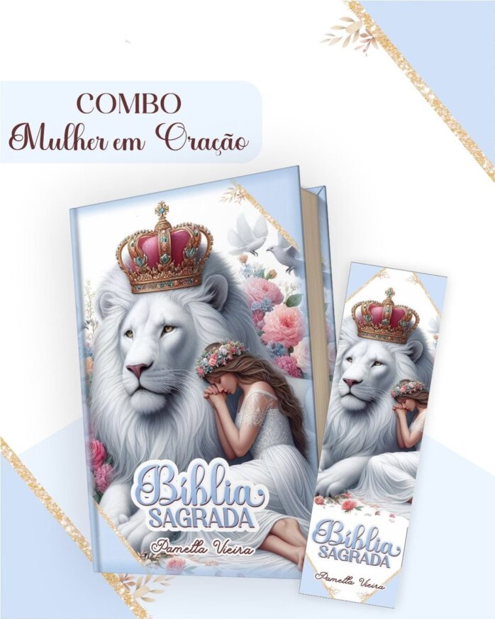 Combo Mulher em Oração - Encadernação