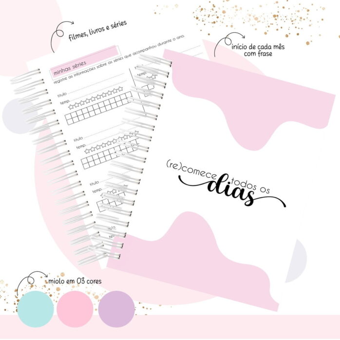 Combo Planner Feminino e Masculino