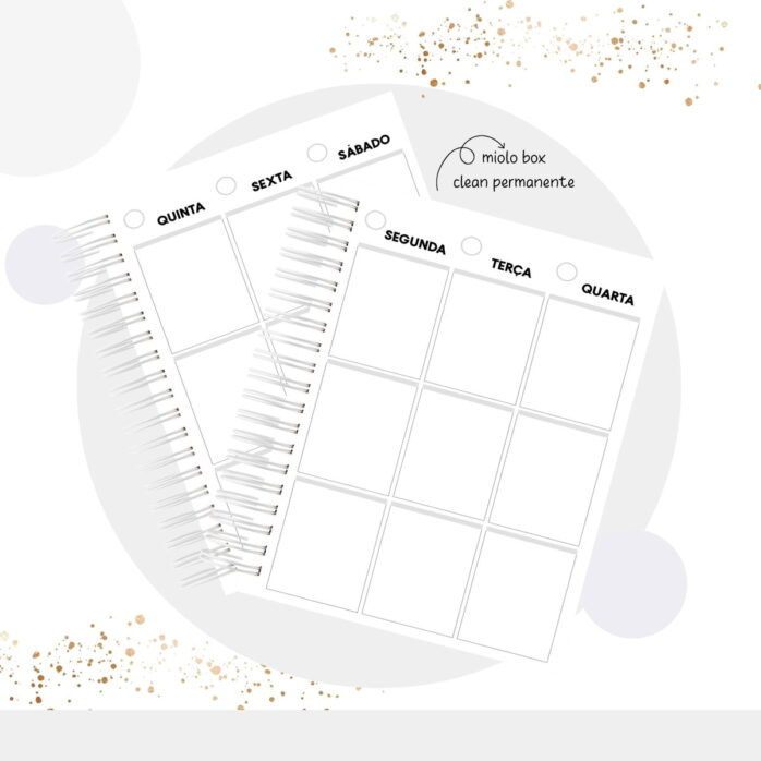Combo Planner Feminino e Masculino