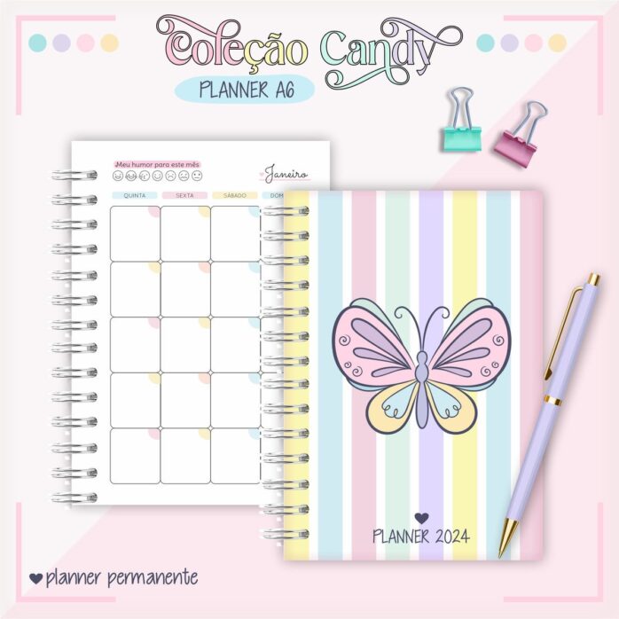 Combo Planners Candy A6