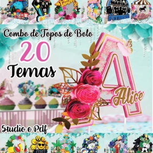 Combo Topos de Bolos Especiais