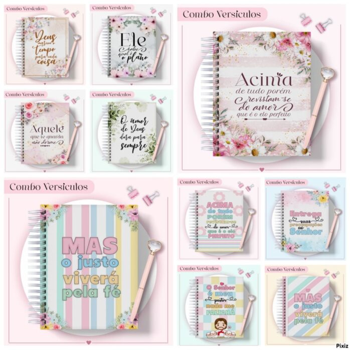 Combo Versículos Femininos