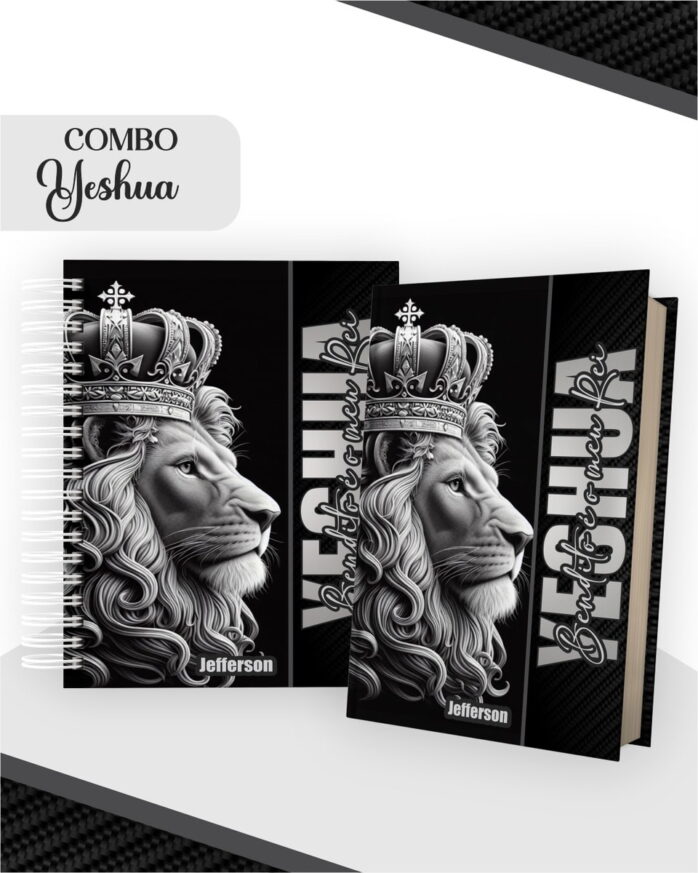 Combo Yeshua Masculino - Encadernação