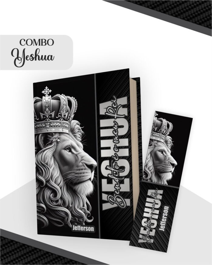 Combo Yeshua Masculino - Encadernação