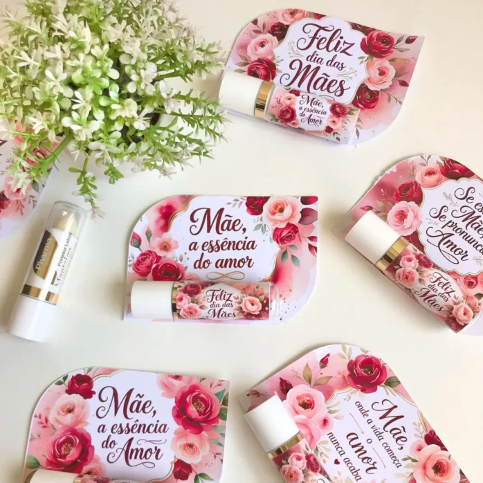 Conjunto Arquivo PDF Floral para Dia das Mães