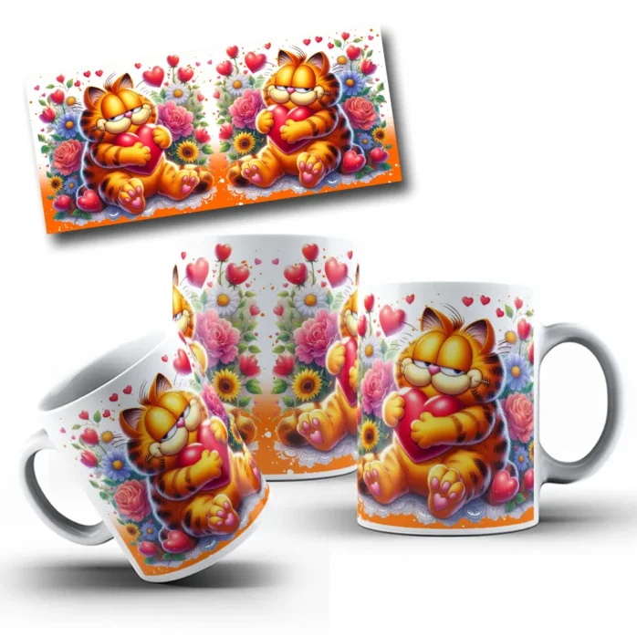 Conjunto de Designs de Garfield para Canecas de Namorados