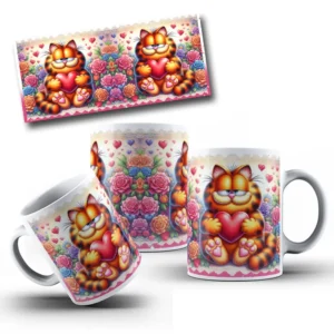 Conjunto de Designs de Garfield para Canecas de Namorados