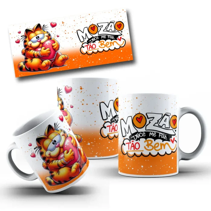 Conjunto de Designs de Garfield para Canecas de Namorados