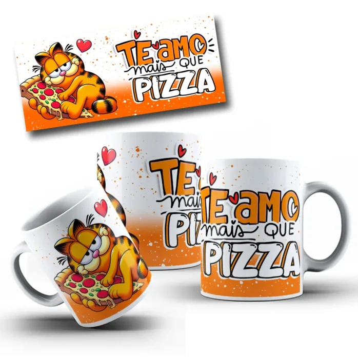 Conjunto de Designs de Garfield para Canecas de Namorados