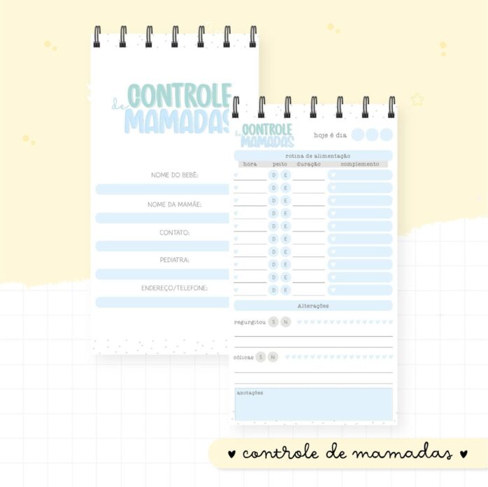 Controle De Mamadas 11x21