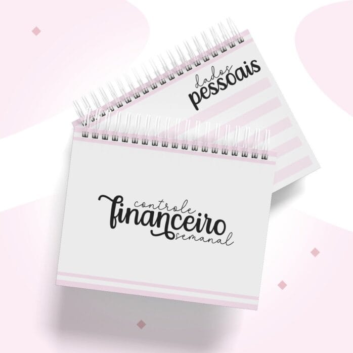 Controle Financeiro Semanal Feminino A6