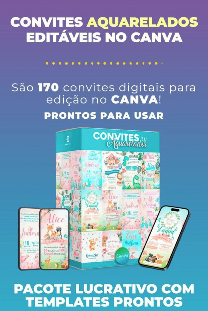 Convites Digitais - Canva