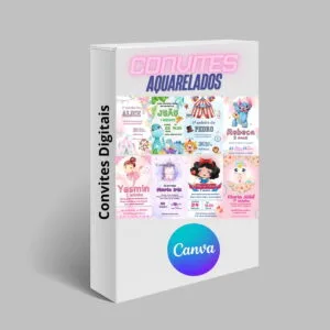 Convites Digitais - Canva 23 Convites Digitais - Canva
