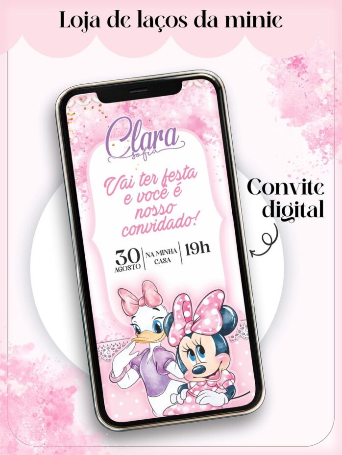 Convites Digitais Meninas