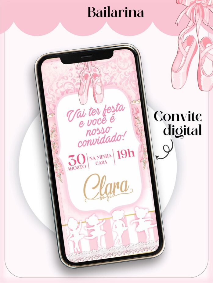 Convites Digitais Meninas