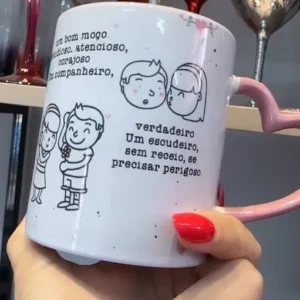 Design Caneca Romântica: Seu Coração é Meu Aeroporto