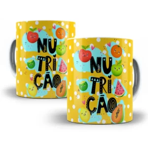 Design Caneca Tropical Profissional de Nutrição