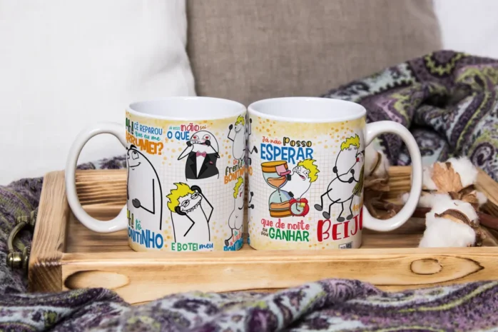 Design para Caneca Flork - Bunitinho e Arrumado