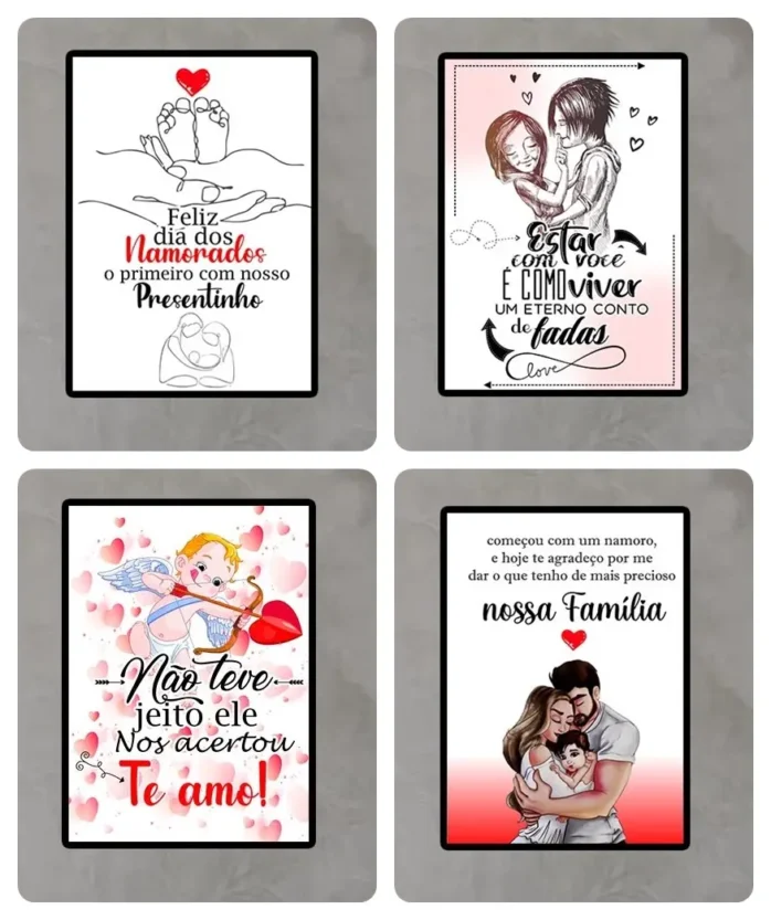 Designs de Amor: Sublimação Valentine's Day em Corel