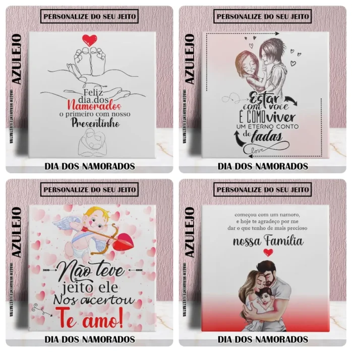 Designs de Amor: Sublimação Valentine's Day em Corel