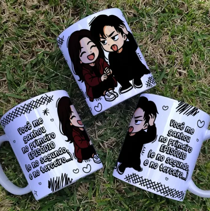 Designs de Dorama para Canecas - Dia dos Namorados