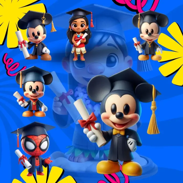 Designs De Formatura Em Png Kit De Personagens Criativos 2