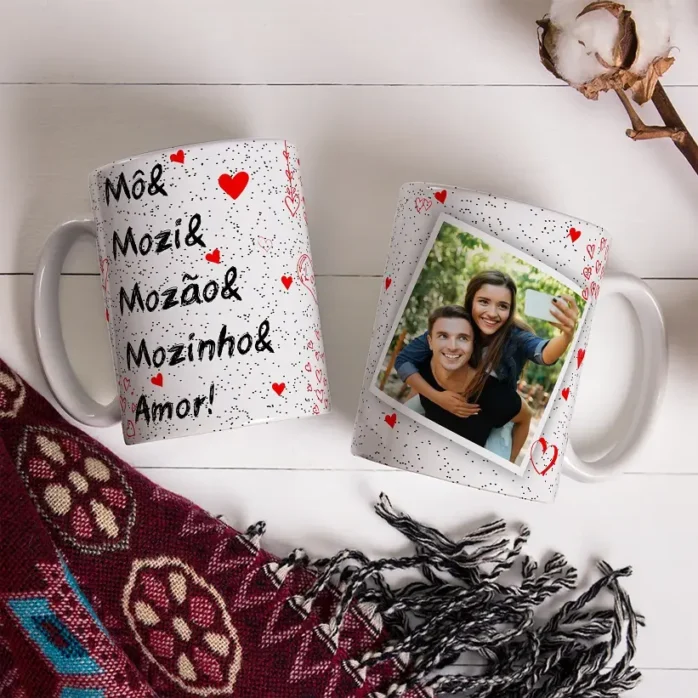 Designs Exclusivos para Canecas - Dia dos Namorados