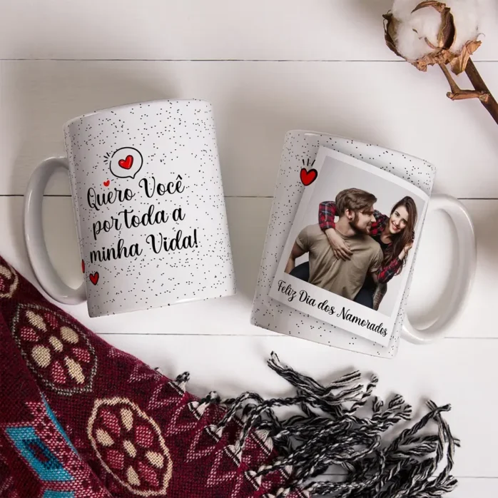 Designs Exclusivos para Canecas - Dia dos Namorados