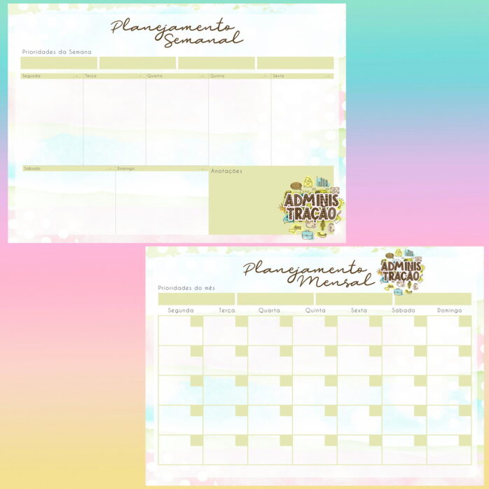 Desk Planner Administração