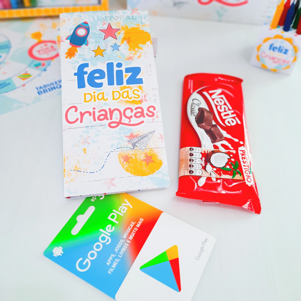 Kit Digital Dia das Crianças Menino para Festa Completa 5 Kit Digital Dia das Crianças Menino para Festa Completa - Imagem 5