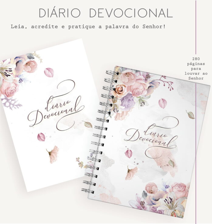 Diário Devocional Floral