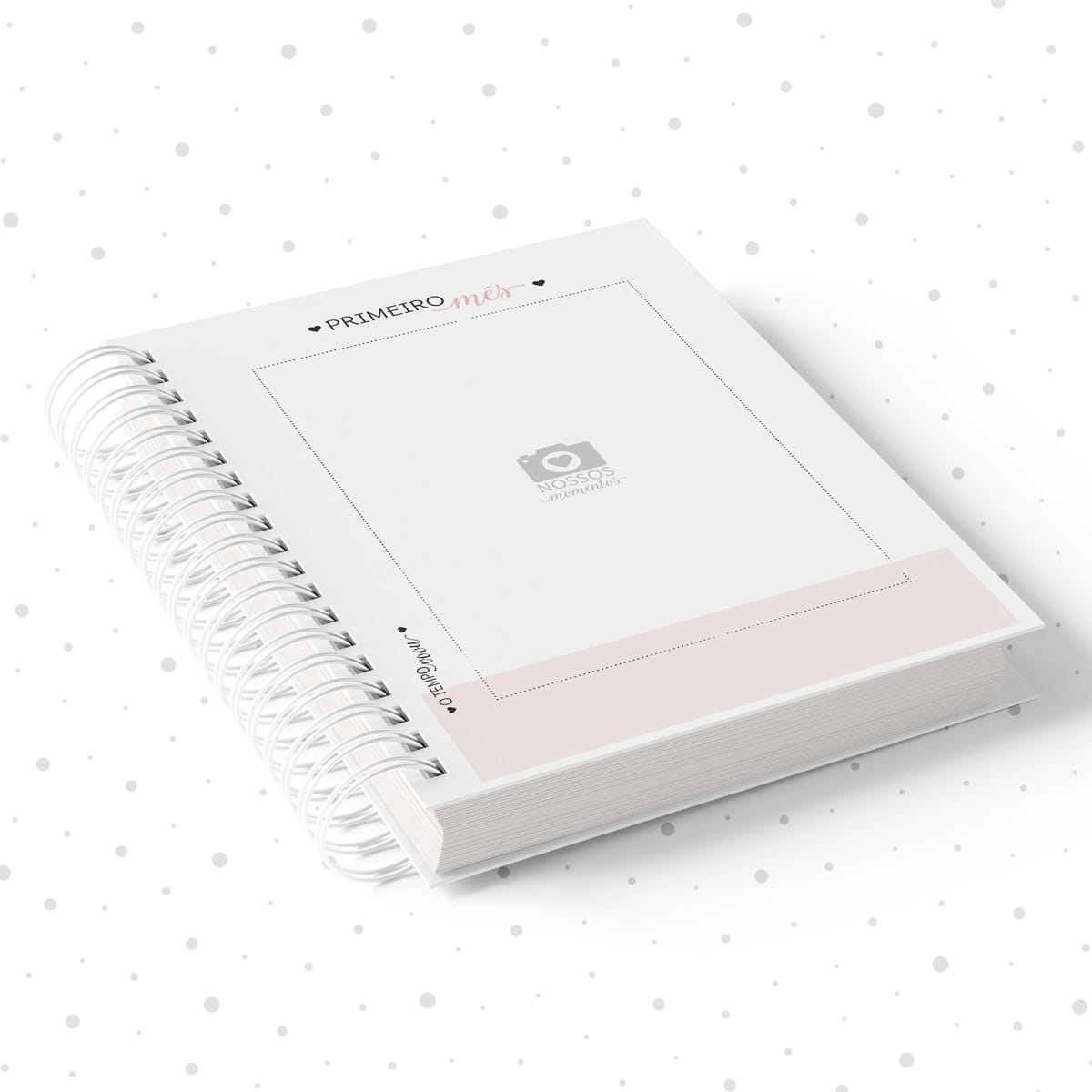 Diário do Bebê Rosa Chá para Imprimir e Personalizar 3 Diário do Bebê Rosa Chá para Imprimir e Personalizar - Imagem 3