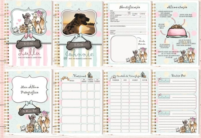 Diário Planner Pet