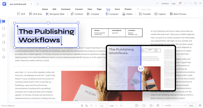 editor de pdf facil converte word ocr combina comprime pdf 4